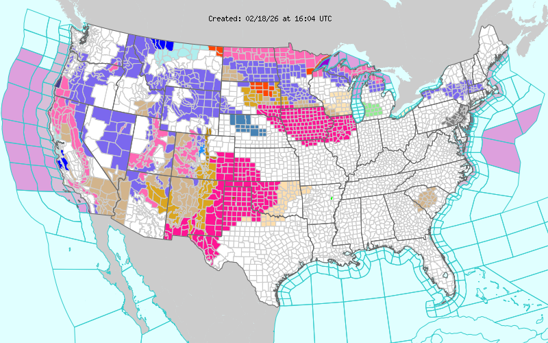 24-Hour Severe Weather Outlook